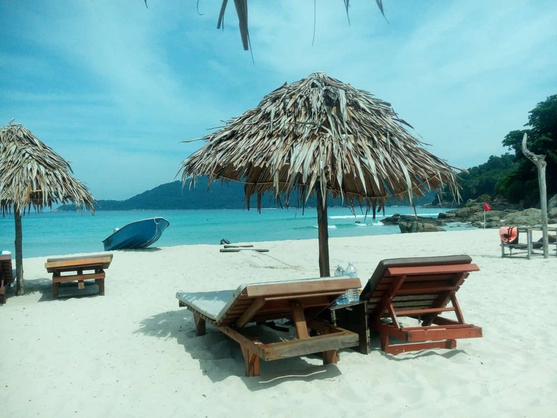 Go Here Instead: Perhentian Islands – Crystal-clear water for 1/10th the cost.